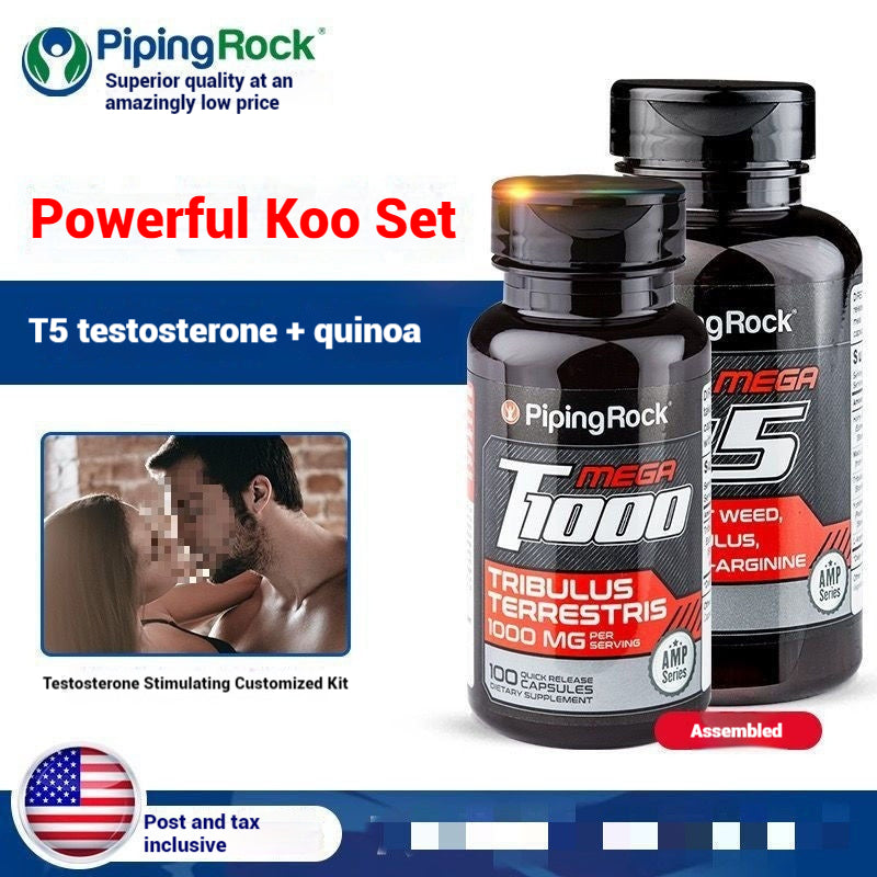 Testosterone 1000mg American brand hormone supplement lasting male hormone testosterone muscle growth Tribulus terrestris set