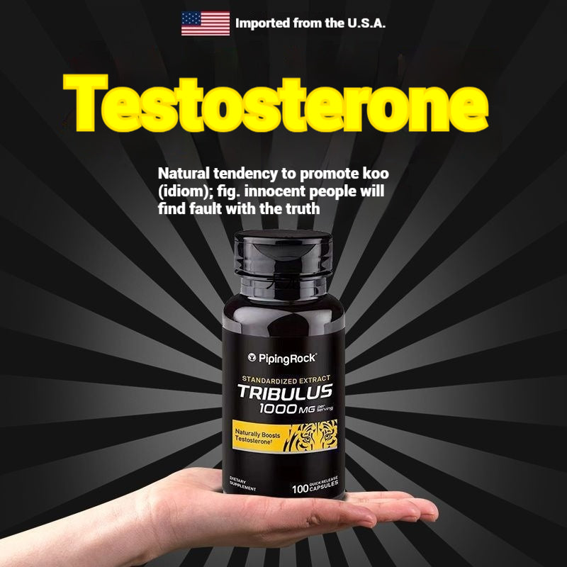 Testosterone 1000mg American brand hormone supplement lasting male hormone testosterone muscle growth Tribulus terrestris set