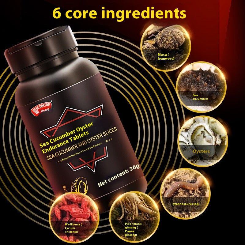 Premium Sea Cucumber & Oyster Complex – 60 Tablets Supports Men 30+ Health